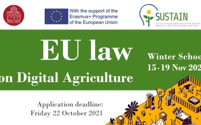 Agrenta alla “EU law on Digital Agriculture” 2021